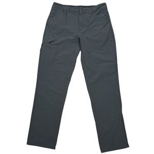 Patagonia Quandary Pants Mens 34 Forge Grey 31" Slim Straight Technical Hiking